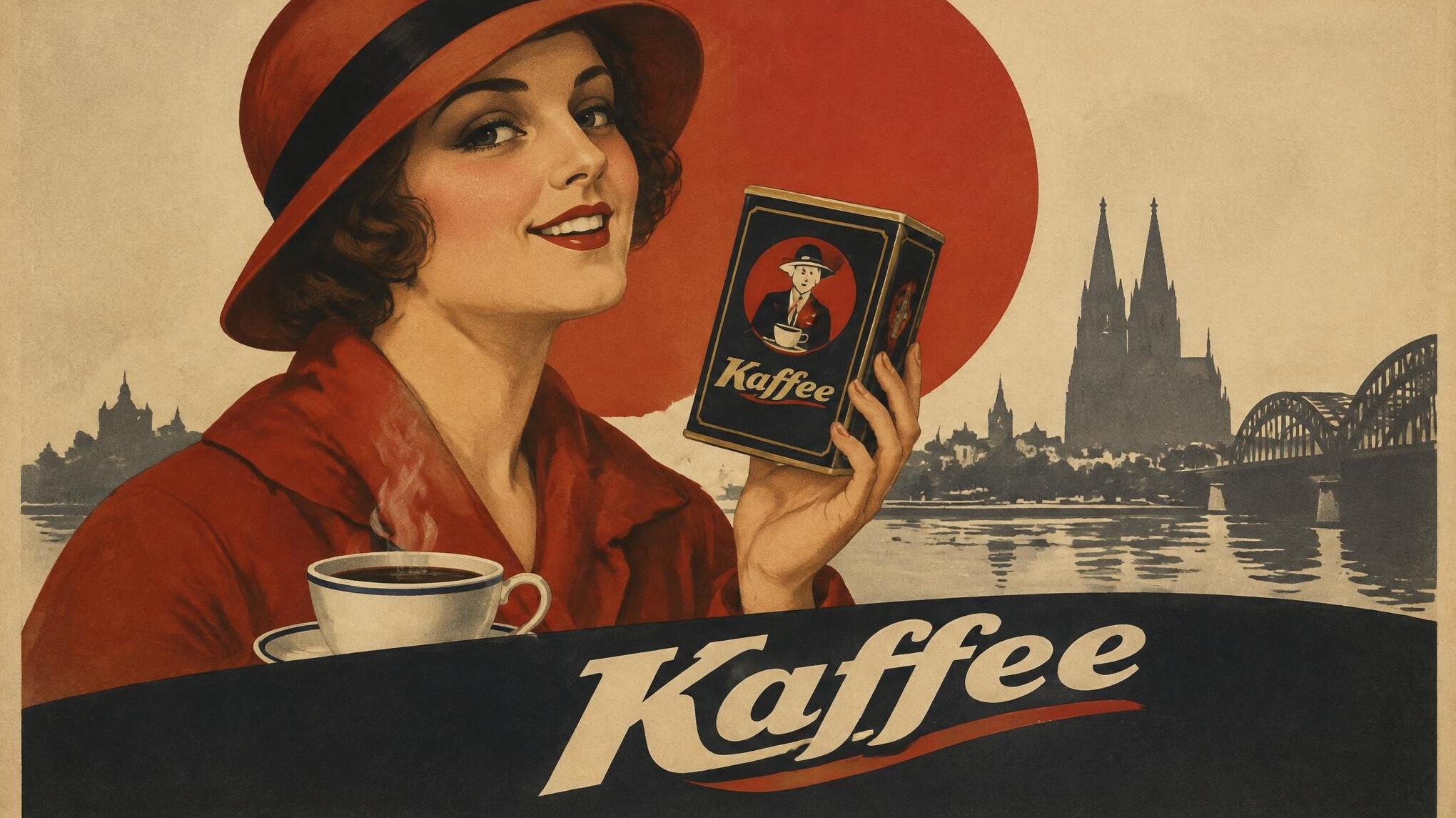vintage german advertisement