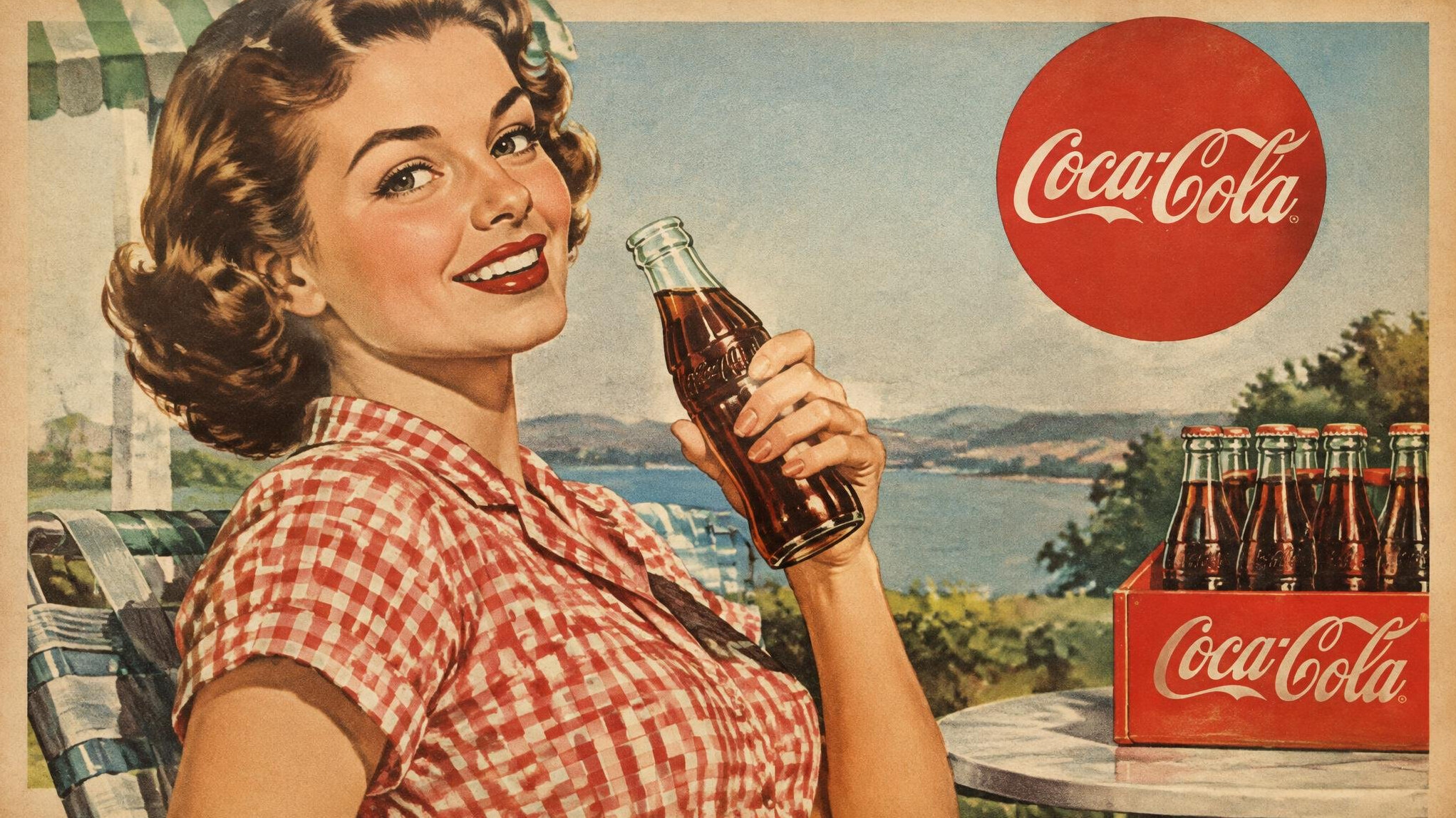 vintage advertisement poster