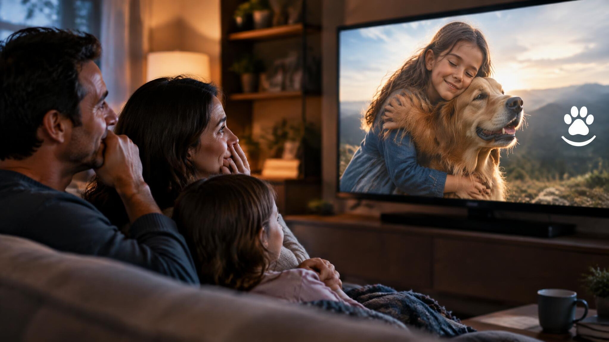 emotional advertising scene