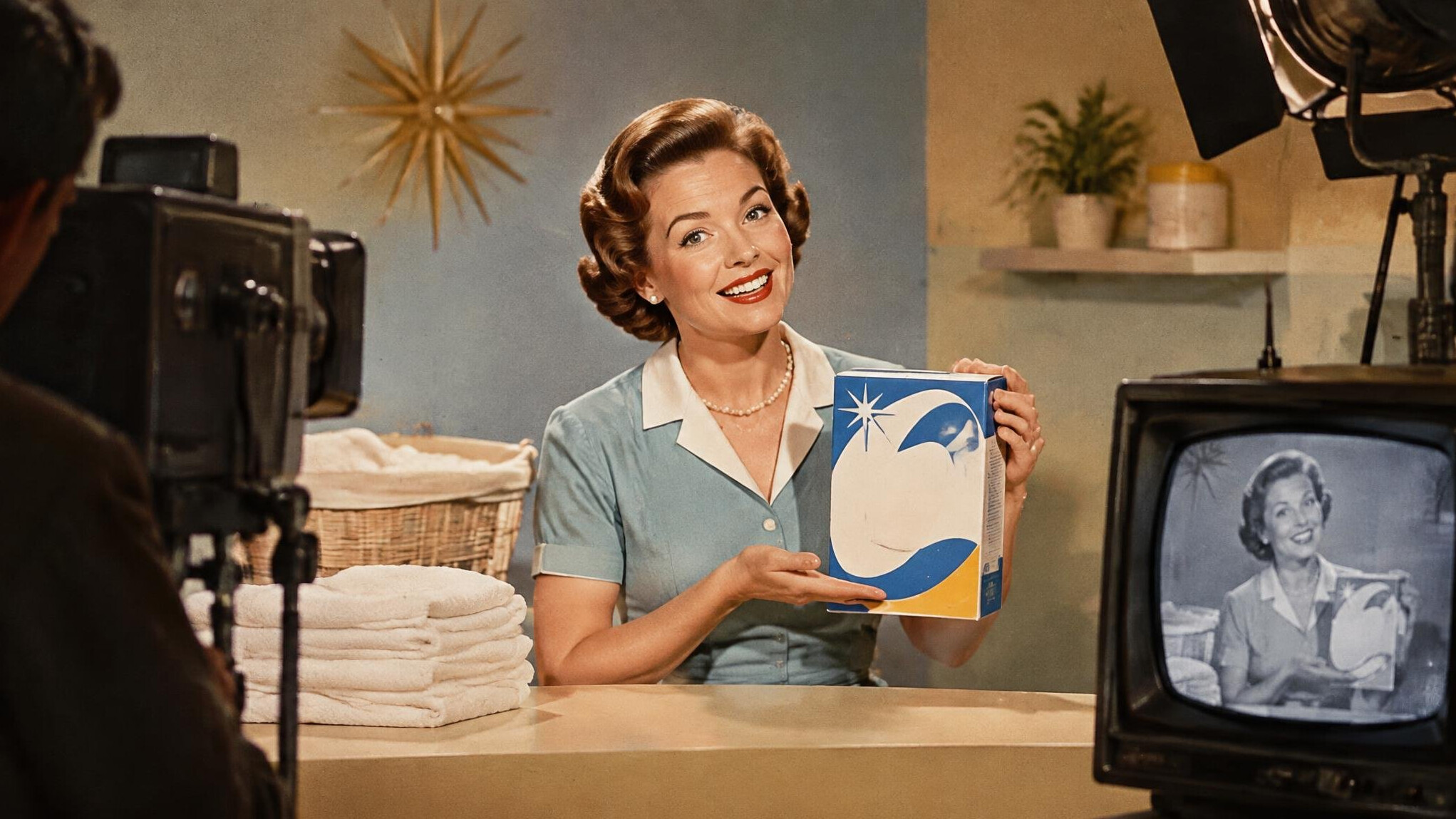 retro advertisement poster