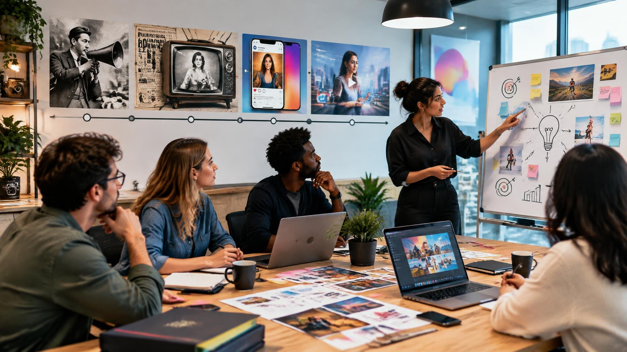 modern advertising agency