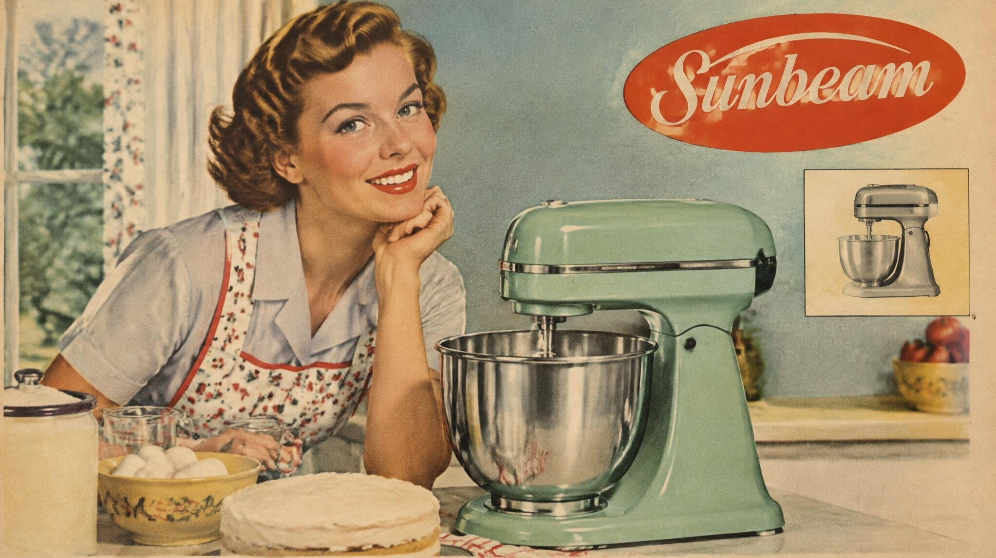 1950s print ad