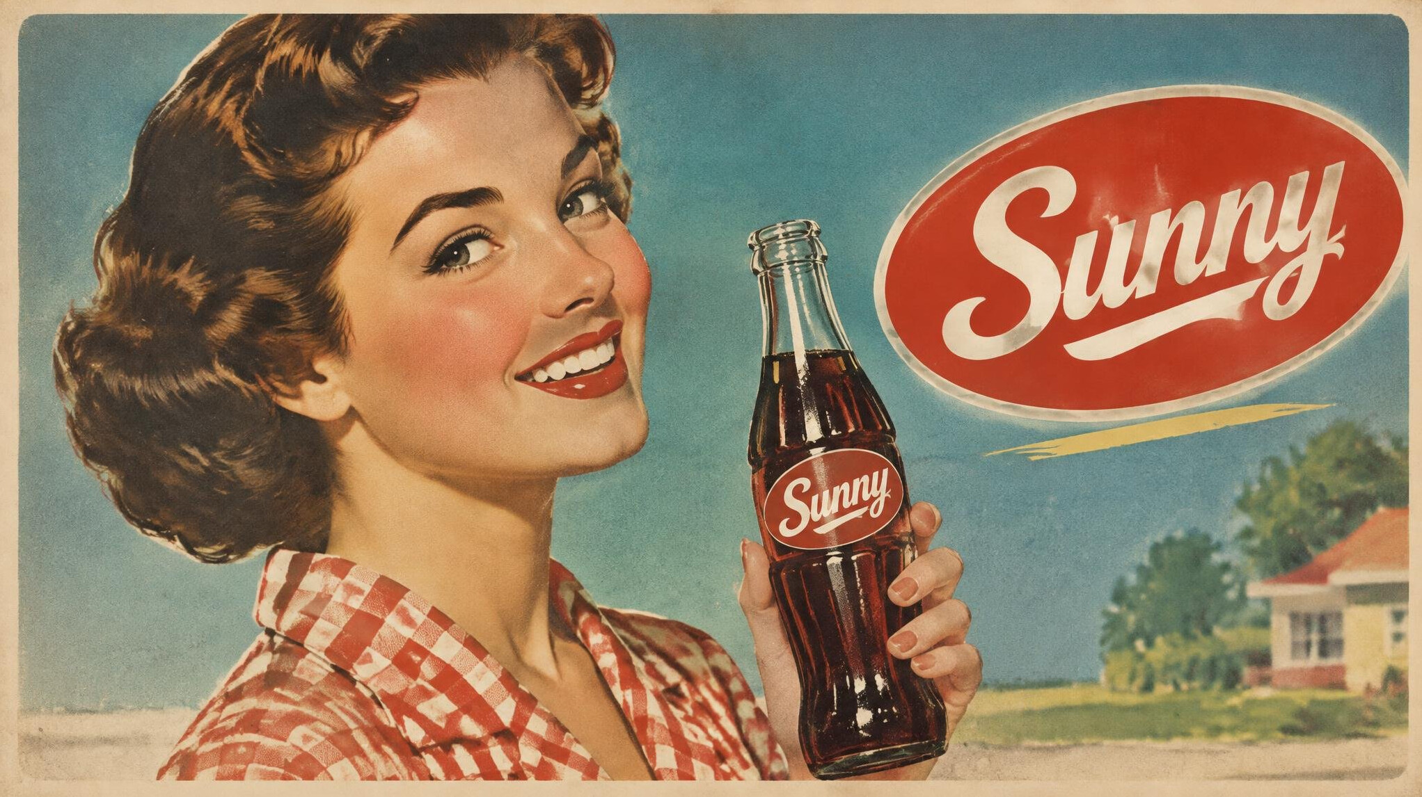 vintage advertisement poster