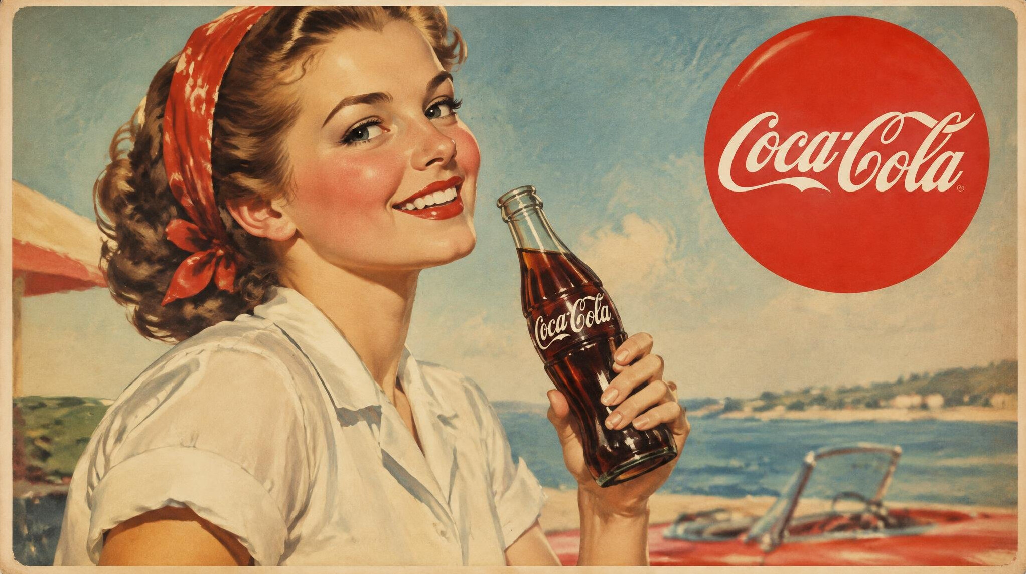 vintage advertisement poster